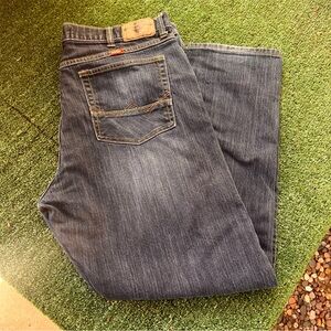 Wrangler Relaxed Fit Dark Blue Jeans